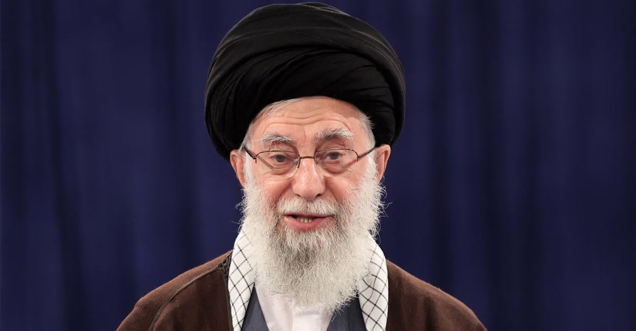 Ayatollah Ali Khamenei. Photo by ATTA KENARE/AFP.
