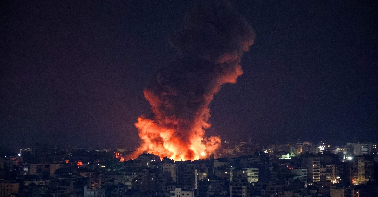 Massive strikes shake Beirut as Israel intensifies attacks on Lebanon | World News