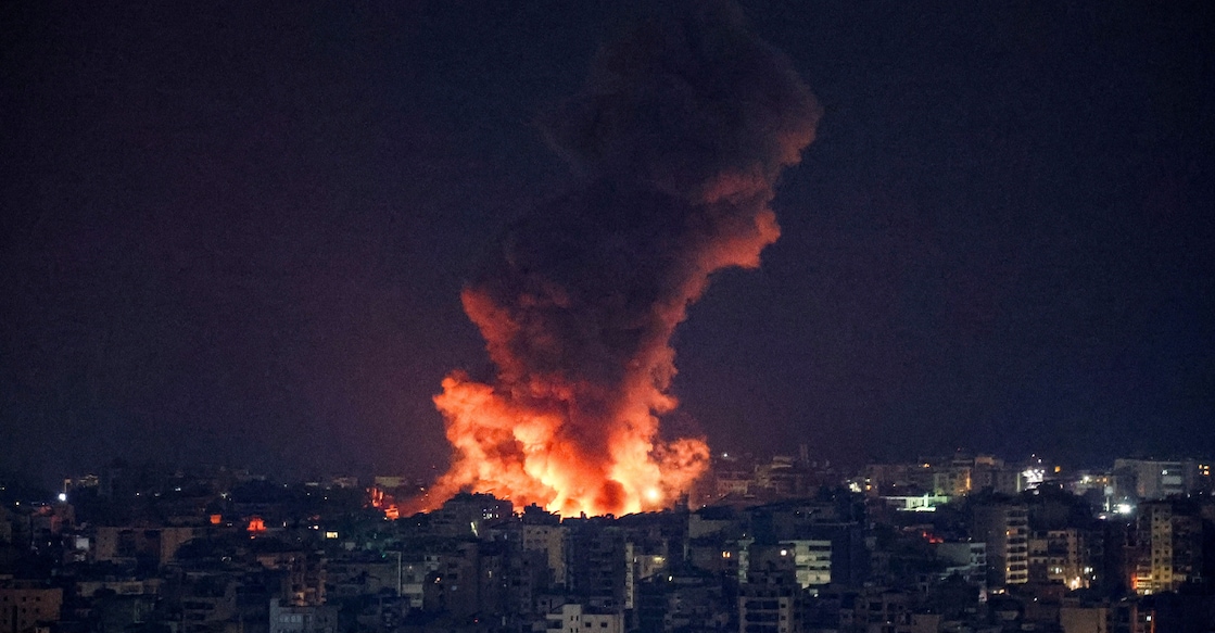 Beirut's southern suburbs, October 6, 2024. REUTERS/Amr Abdallah Dalsh
