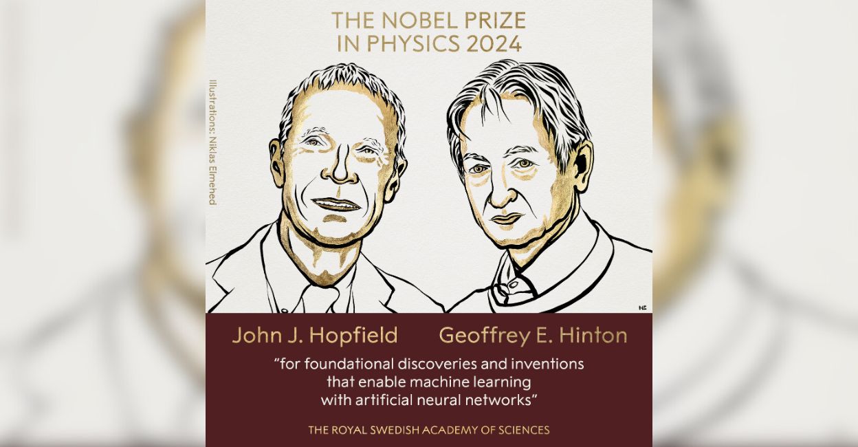 John Hopfield, Geoffrey Hinton win Nobel Prize in Physics for machine learning breakthrough