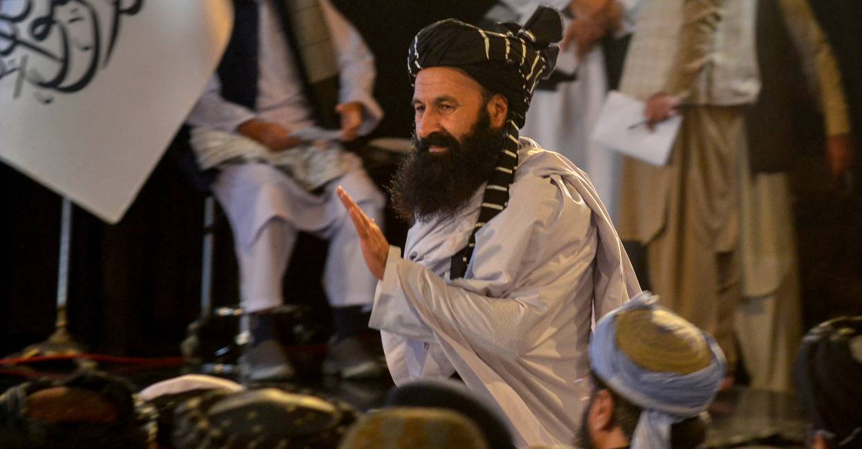 Afghanistan's minister for refugees, Khalil Ur-Rahman Haqqani . File Photo: AFP