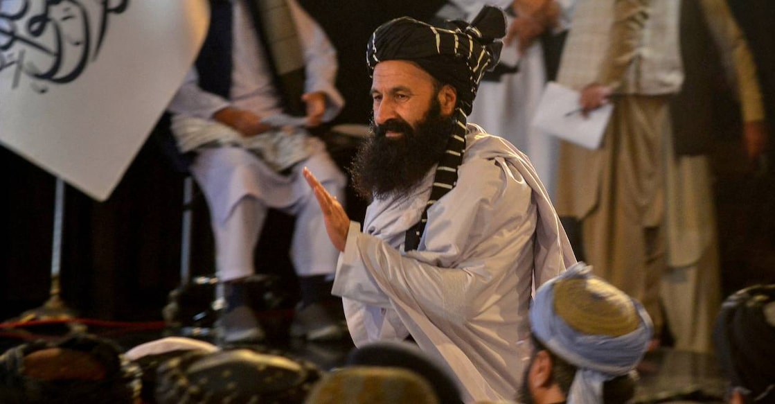 Afghanistan's minister for refugees, Khalil Ur-Rahman Haqqani . File Photo: AFP