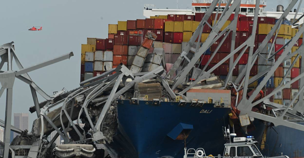 Baltimore bridge collapse: Indian crew on container ship safe, confirms ...