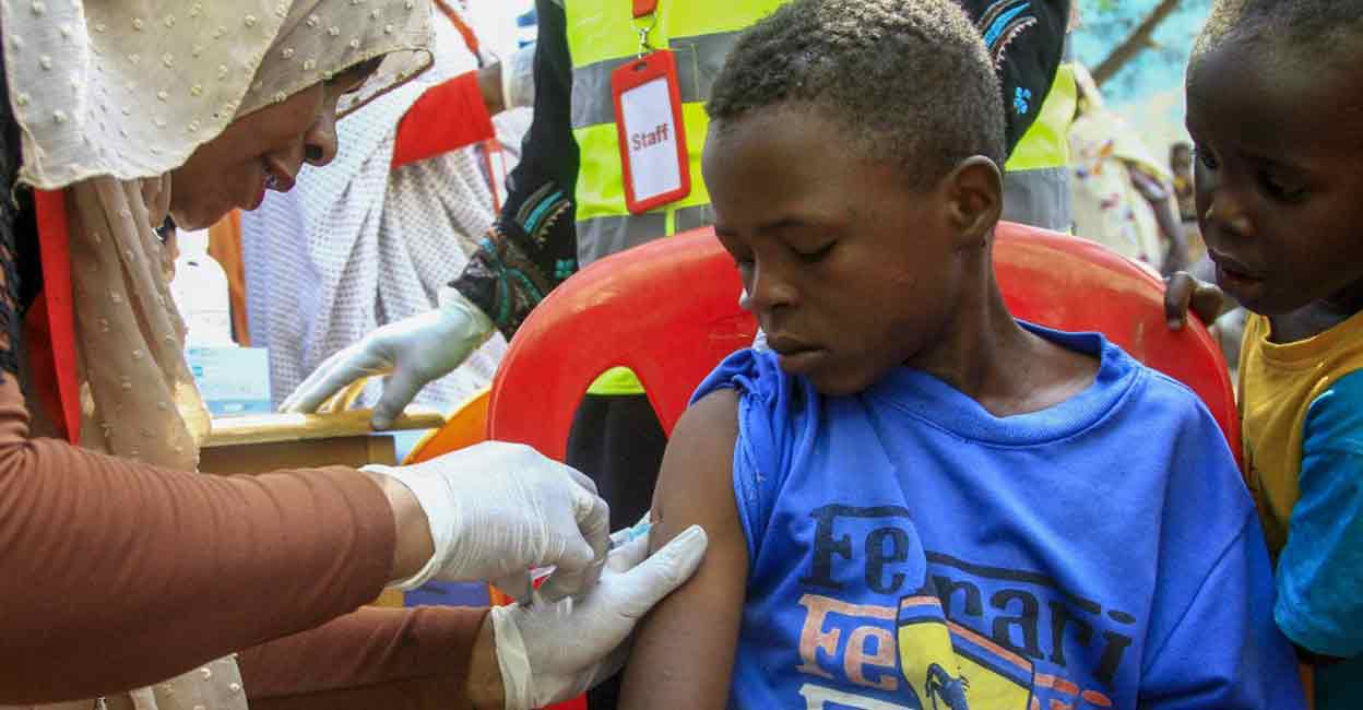 vaccine Nigeria is one of the 26 meningitis hyper-endemic countries of Africa, situated in the area known as the African Meningitis Belt. (Representational image) Photo: AFP