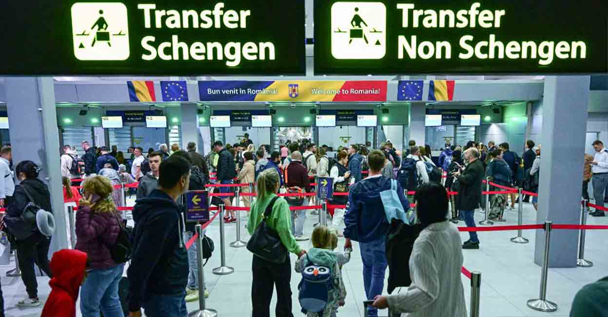 The border-free Schengen Area guarantees free movement to more than 425 million EU citizens, along with non-EU nationals living in the EU. Photo: AFP