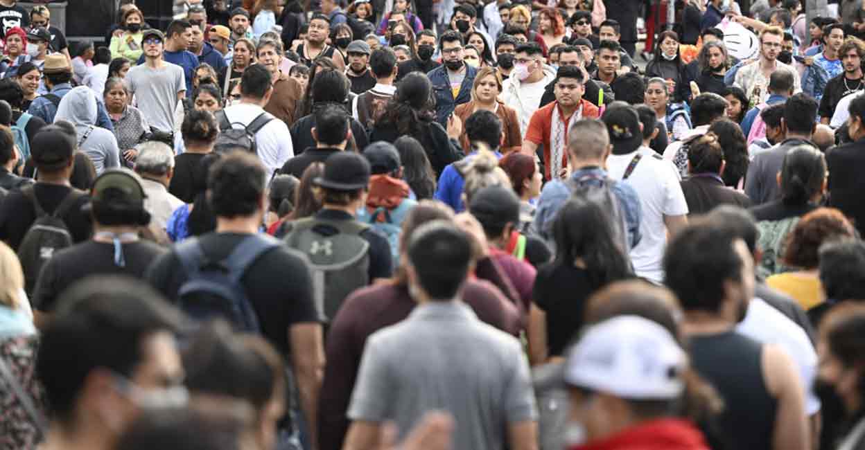 After peaking, the global population is projected to start declining gradually, falling to 10.2 billion people by the end of the century. Photo: AFP