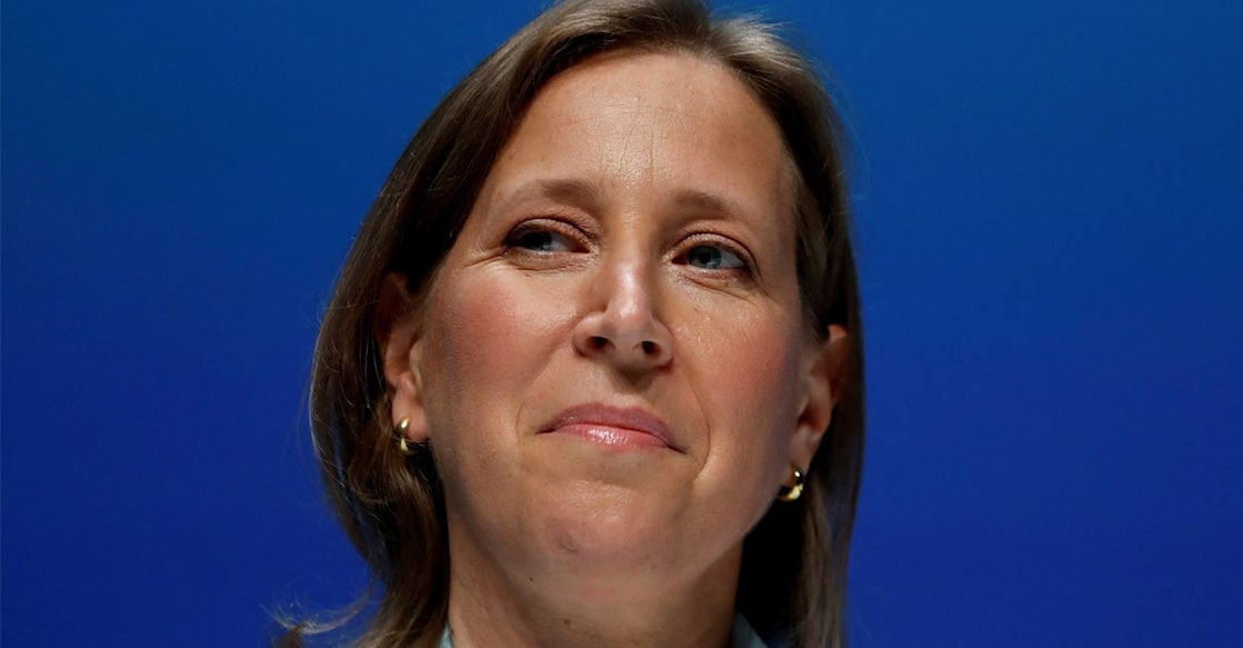 Susan-Wojcicki-ls YouTube CEO Susan Wojcicki attends a conference at the Cannes Lions International Festival of Creativity, in Cannes, France, June 19, 2018. File Photo: Reuters.