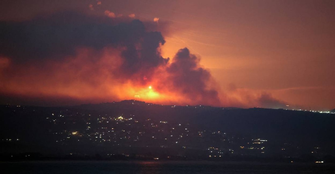 hezabollah-attack-c A view shows smoke and fire on the Lebanese side of the border with Israel, after Israel said it had noted armed group Hezbollah preparing to attack Israel and had carried out pre-emptive strikes on Hezbollah targets in Lebanon, as seen from Tyre, southern Lebanon. Photo: Reuters