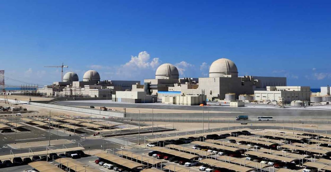 Barakah, which means “blessing” in Arabic, started operations in 2020 when the first of its four reactors went into service. Photo: AFP