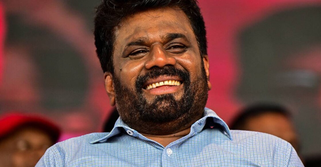  Marxist leader Anura Kumara Dissanayaka. Photo: AFP