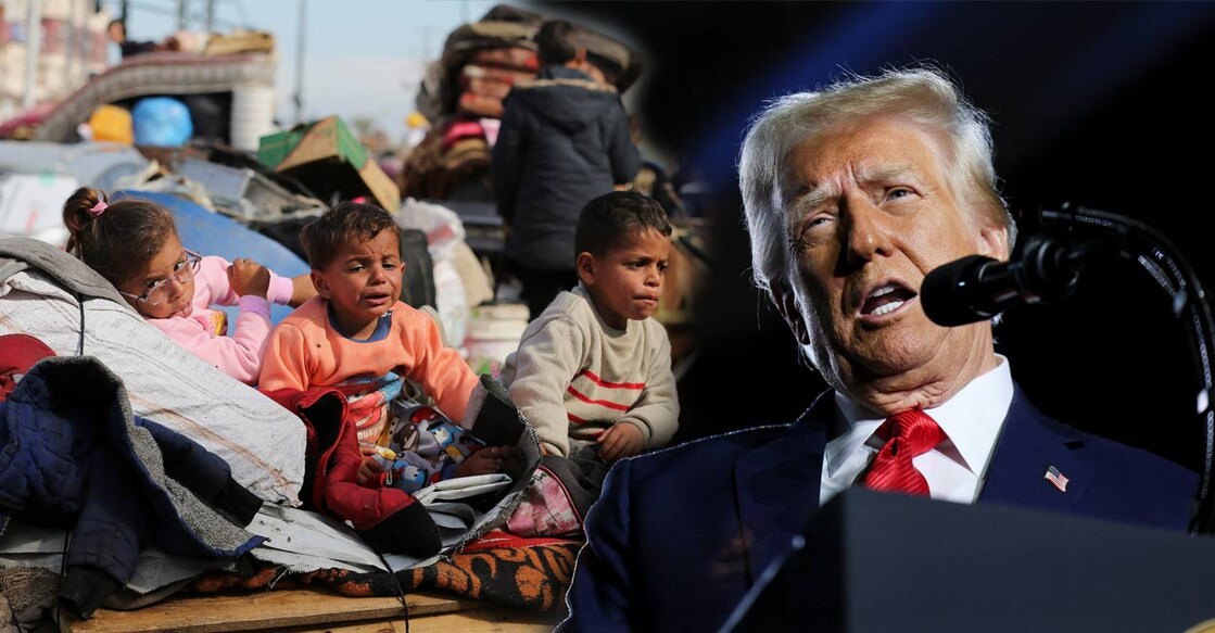 donald-trump-gaza Reacting to the remarks, an official of Hamas, the Palestinian militant group that runs Gaza, echoed longstanding Palestinian fears about being driven permanently from their homes. File Photos: Reuters.