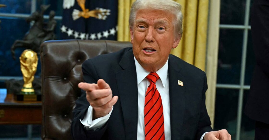 trump-us-prez Donald Trump in the Oval Office of the White House. Photo: AFP