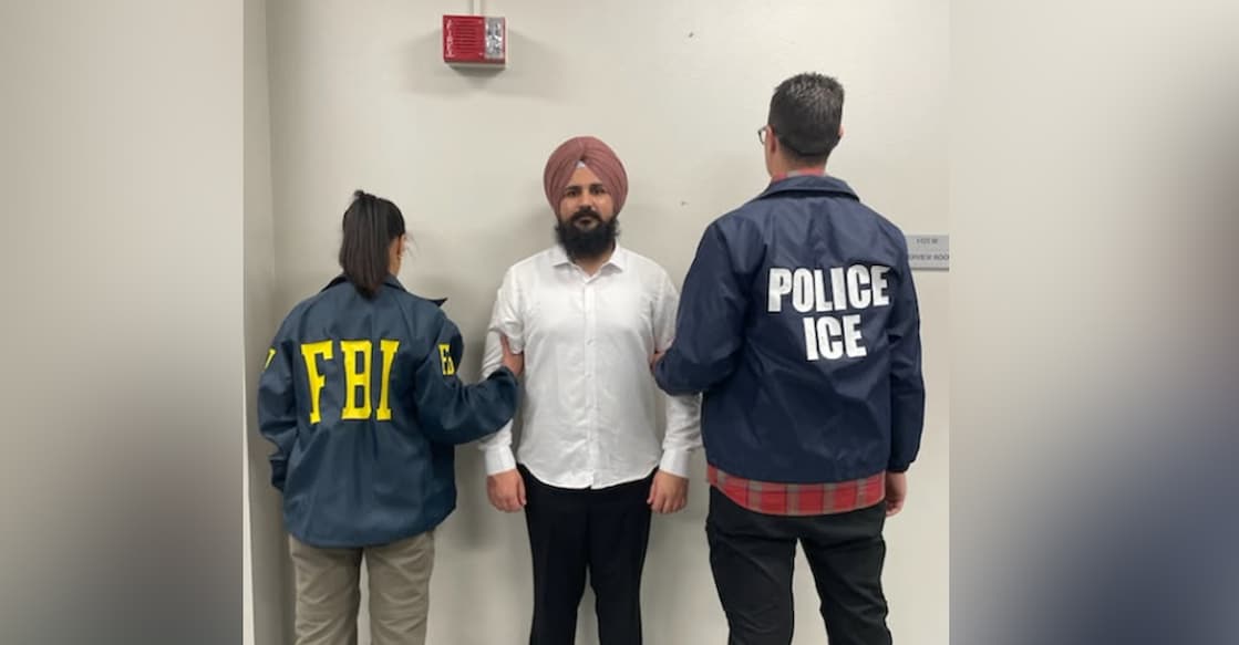 happy passia Harpreet Singh alias Happy Passia. Photo: @FBISacramento/X