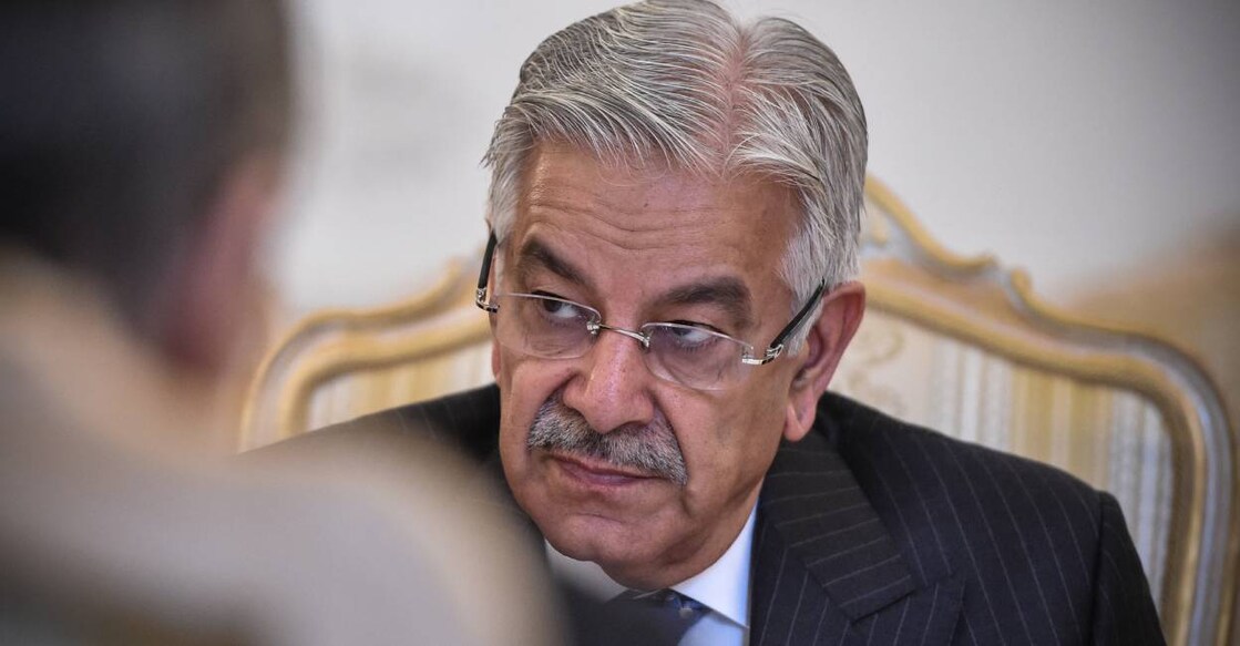 Pakistan Defence Minister Khawaja Asif. Photo: AFP