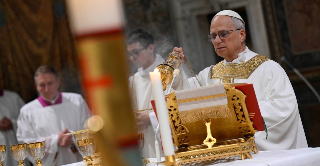 pope-leo Pope Leo XIV conducts Mass in the Sistine Chapel at the Vatican, May 9, 2025. Fie Photo: Reuters.