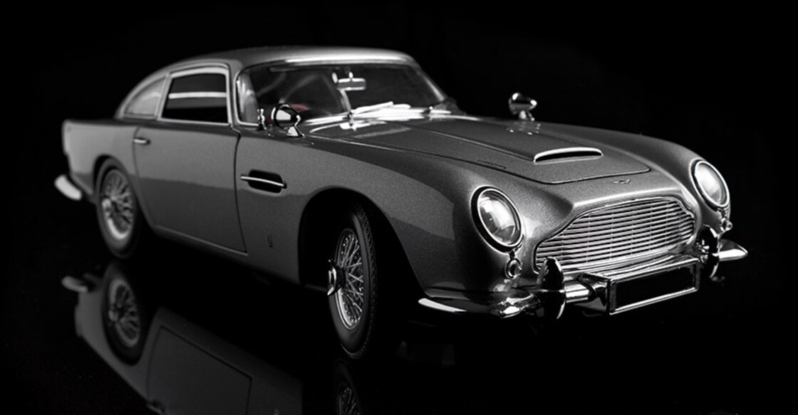 Aston Martin DB5, modified for James Bond film 'Thunderball,' sells for $6.4 million