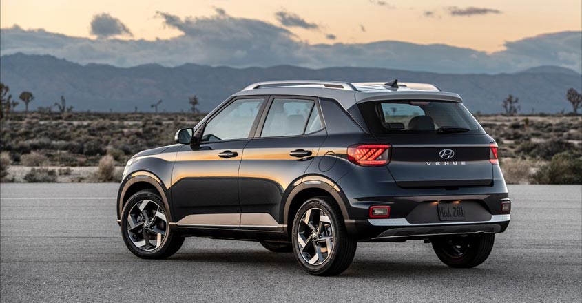 Hyundai unveils compact SUV Venue, launch next month Hyundai unveils compact SUV Venue, launch next month