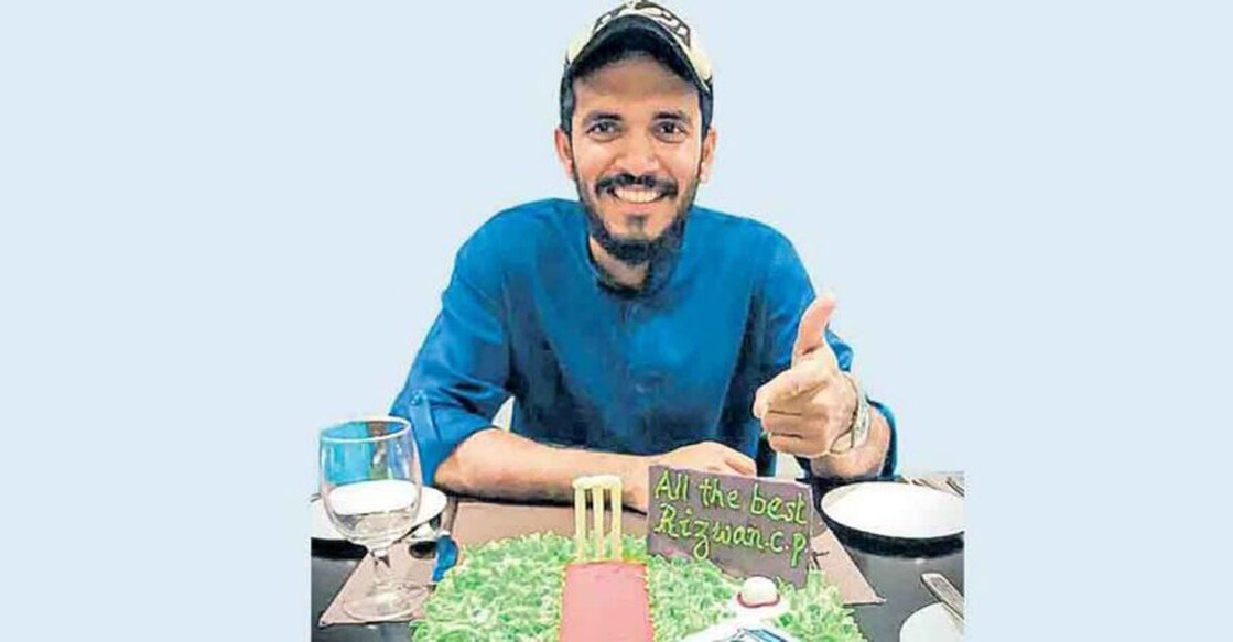 C P Rizwan became the first Keralite to score an ODI century last year against Ireland. File photo