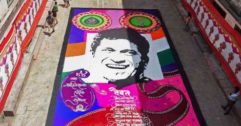 sachin-rangoli