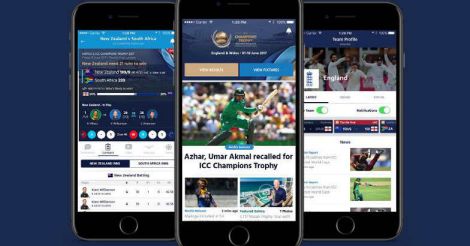 ICC launches mobile app ahead of Champions Trophy