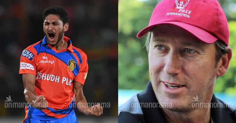 McGrath mighty impressed with Basil Thampi s progress