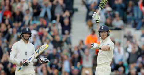 Centurion Stokes, new boy Roland-Jones put England in control