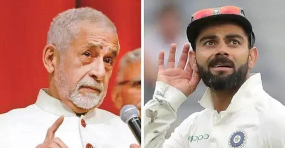 Naseeruddin Shah slams Virat Kohli, calls him worst behaved player Naseeruddin Shah slams Virat Kohli, calls him worst behaved player