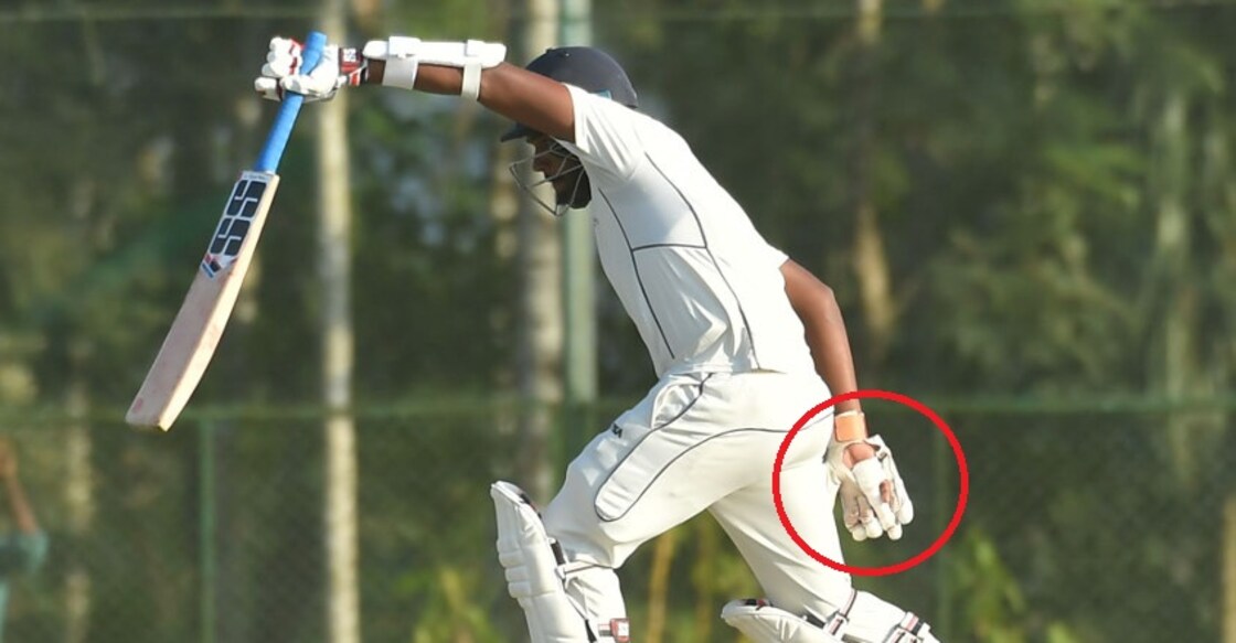 Sanju lauded for fighting for team despite broken finger