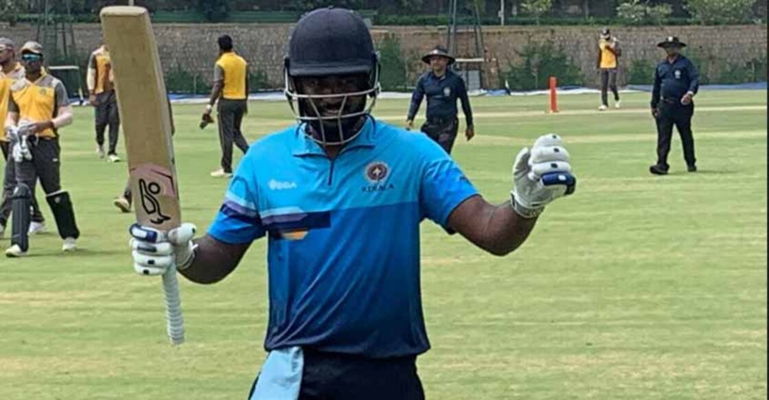 Hazare Trophy: Sanju’s record double ton powers Kerala to 377/3 Hazare Trophy: Sanju’s record double ton powers Kerala to 377/3