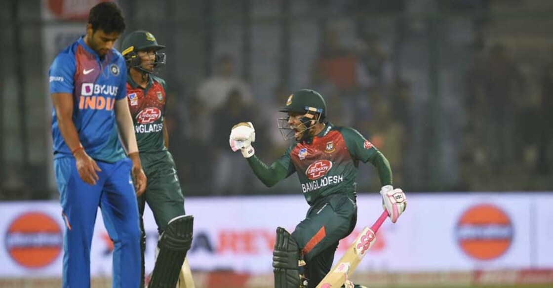 Delhi T20I: Bangladesh choke India for maiden T20 win