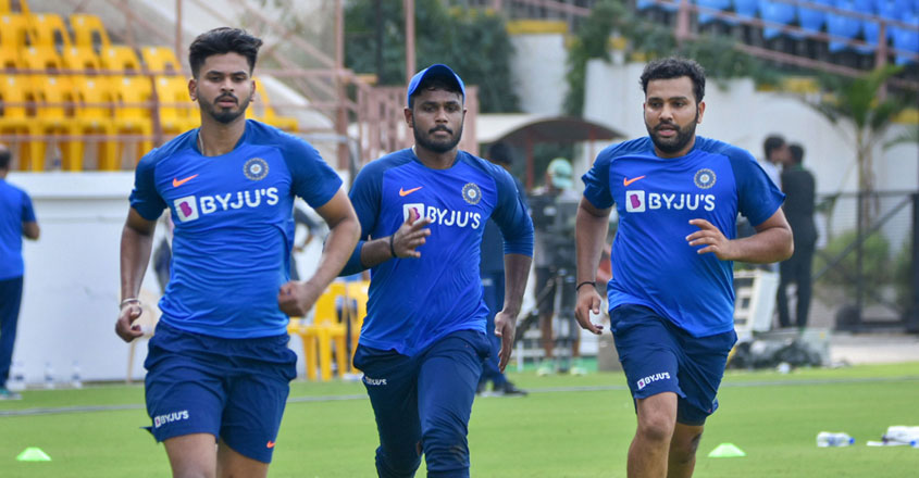 PTI11_5_2019_000152BCyclone threat looms over second India-Bangladesh T20I in Rajkot PTI11_5_2019_000152BCyclone threat looms over second India-Bangladesh T20I in Rajkot