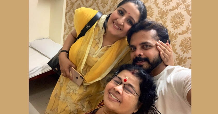 sreesanth-family sreesanth-family