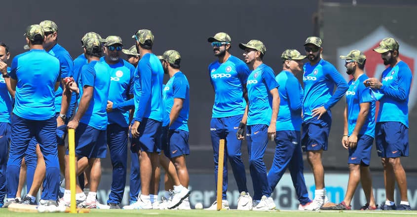 Team India sports special cap as a tribute to Armed forces | Manorama ...