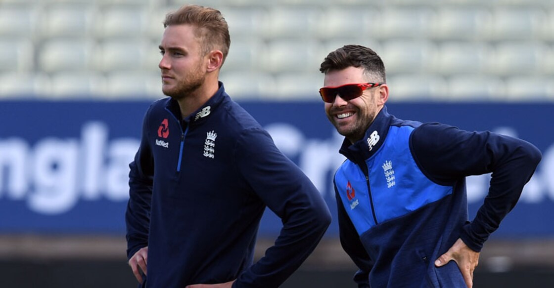 'My God, she's beautiful': Anderson on meeting Broad for first time