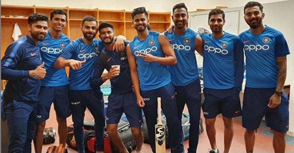 Fans ask Kohli where is Rohit after Indian captain posts 'squad' picture Fans ask Kohli where is Rohit after Indian captain posts 'squad' picture