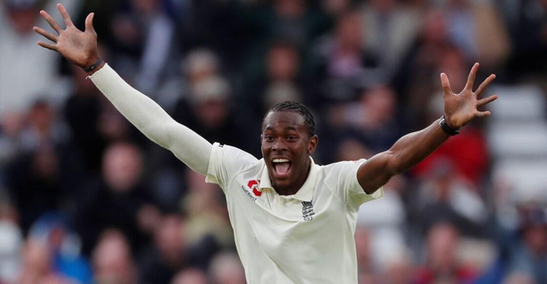 Ashes: Archer picks five as Australia falter