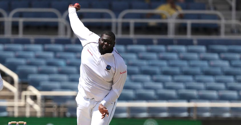 Windies' Rakheem Cornwall is world's heaviest Test cricketer Windies' Rakheem Cornwall is world's heaviest Test cricketer