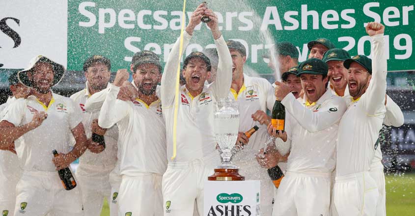 Australia retain the Ashes but England square series Australia retain the Ashes but England square series