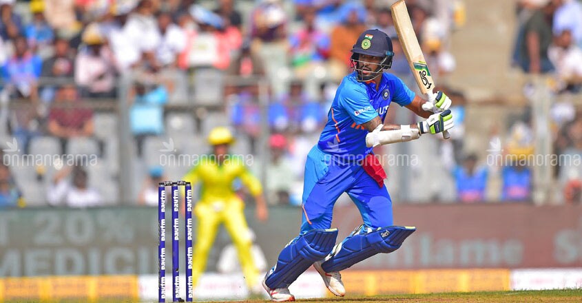 India's Shikhar Dhawan plays a shot against Australia. India's Shikhar Dhawan plays a shot against Australia.