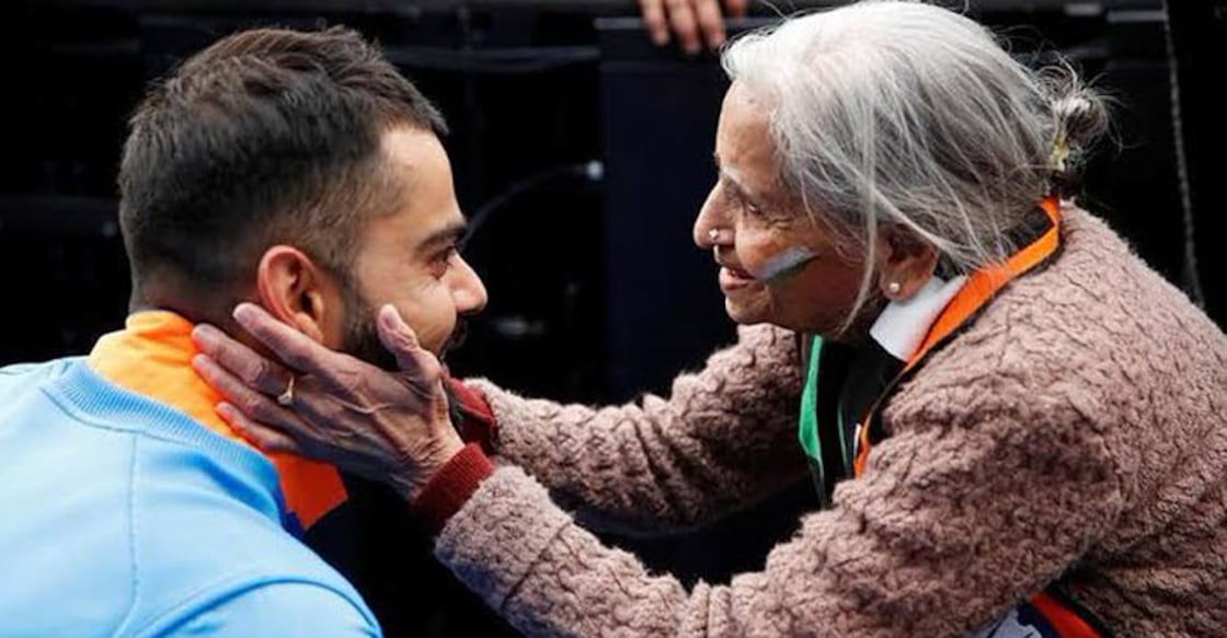 Team India's superfan Charulata Patel no more