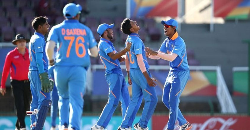 India breeze into U-19 World Cup semifinals, trample Australia by 74 ...