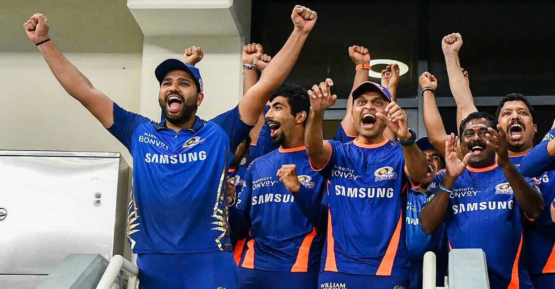 Rohit Sharma, left, Mumbai Indians to their fifth IPL title. Photo: PTI