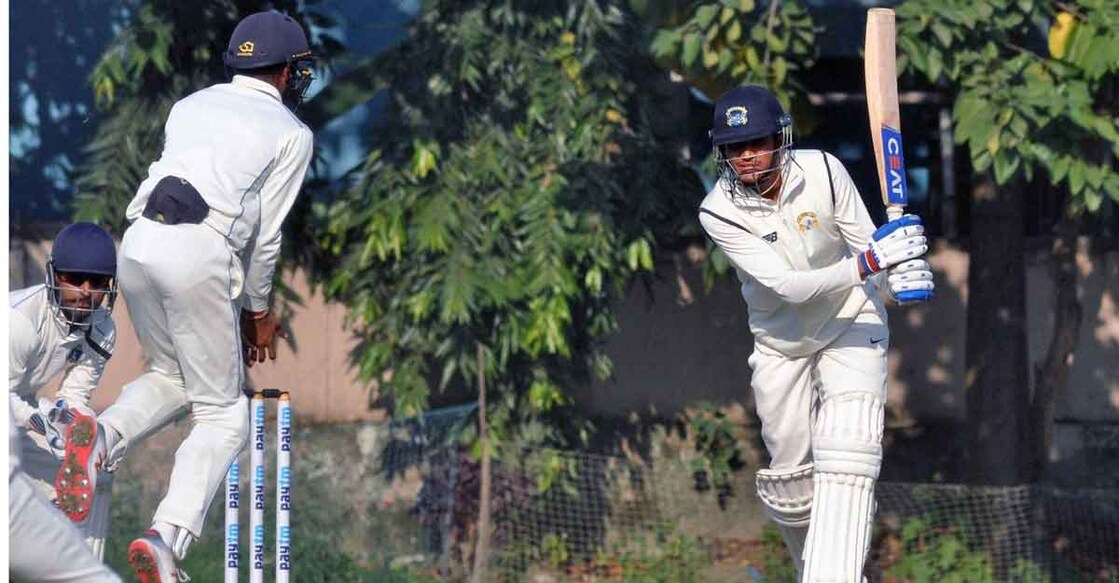 Kolkata: Punjab's Shubman Gill in action on Day 1 of a Ranji Trophy match between Bengal and Punjab at Jadavpur University Campus 2nd Ground in Kolkata, on Jan 7, 2019. (Photo: Kuntal Chakrabarty/IANS)