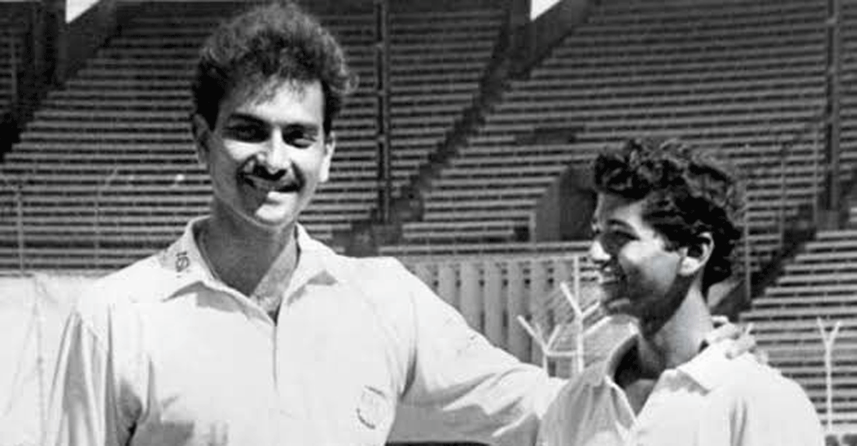 Shastri with the domestic heavyweight Shastri with the domestic heavyweight