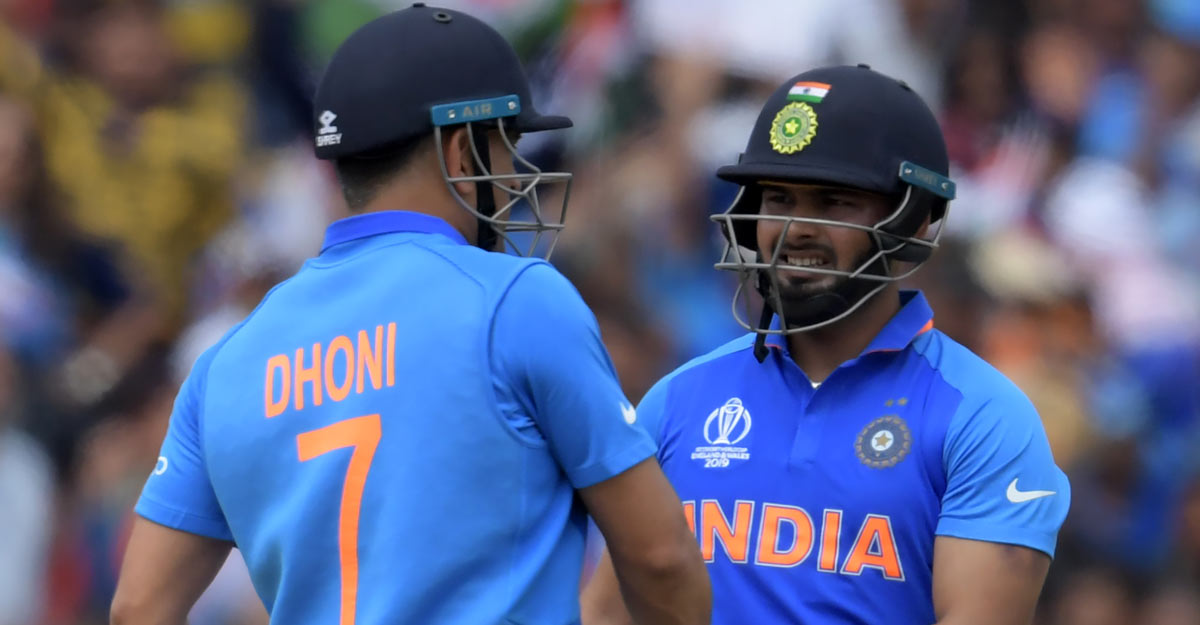 Dhoni & Pant Dhoni & Pant