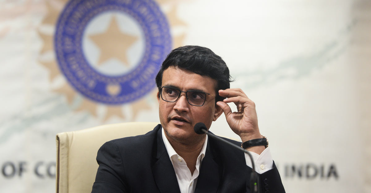 BCCI chief Sourav Ganguly. File photo: AFP
