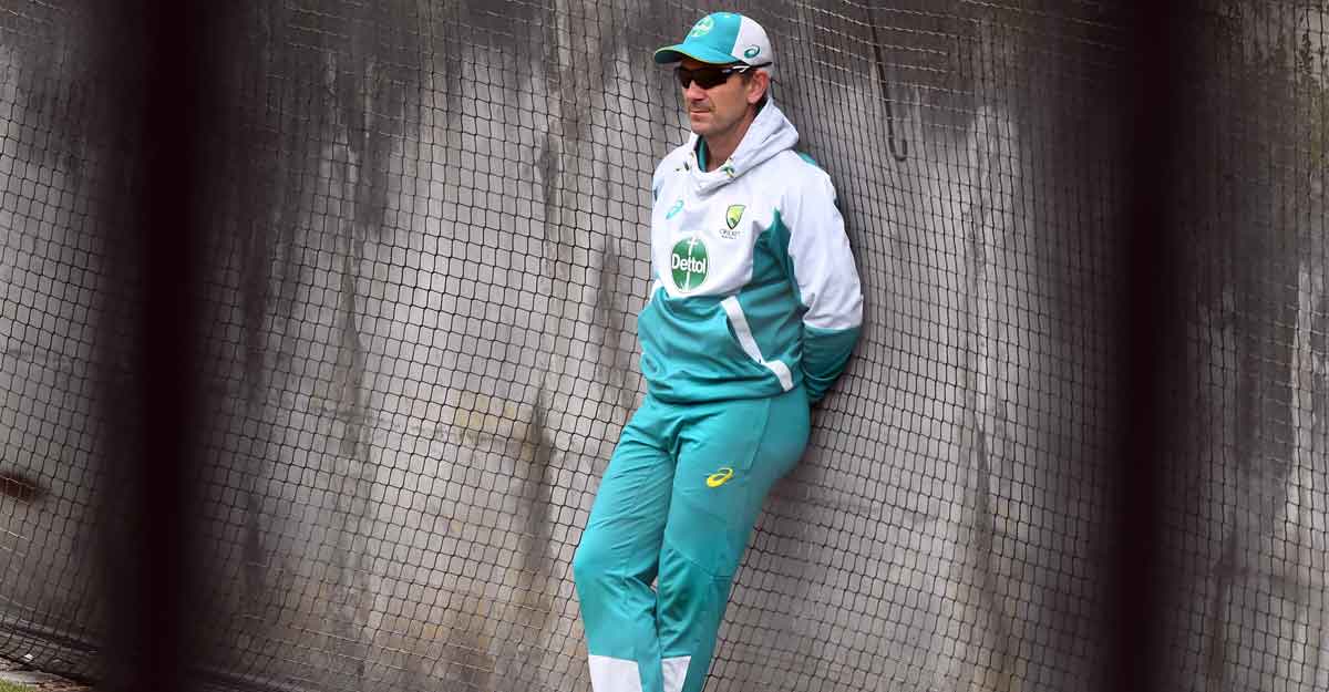 Australian head coach Justin Langer. File photo: AFP