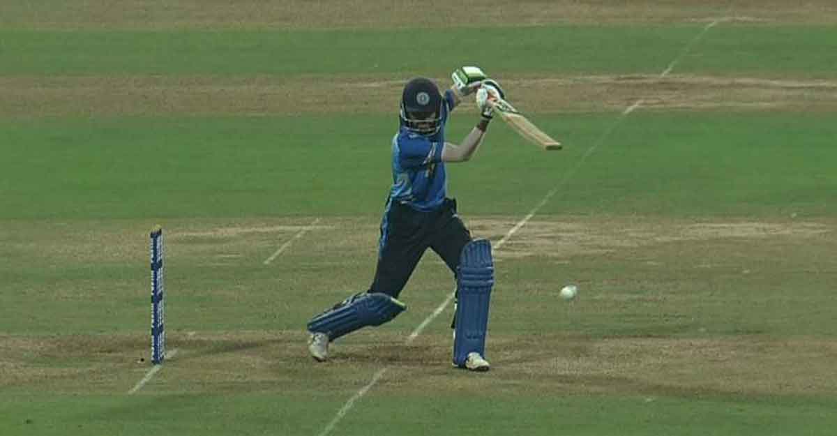 Mohammed Azahruddeen played an absolute blinder against Mumbai. Photo: Twitter/BCCI