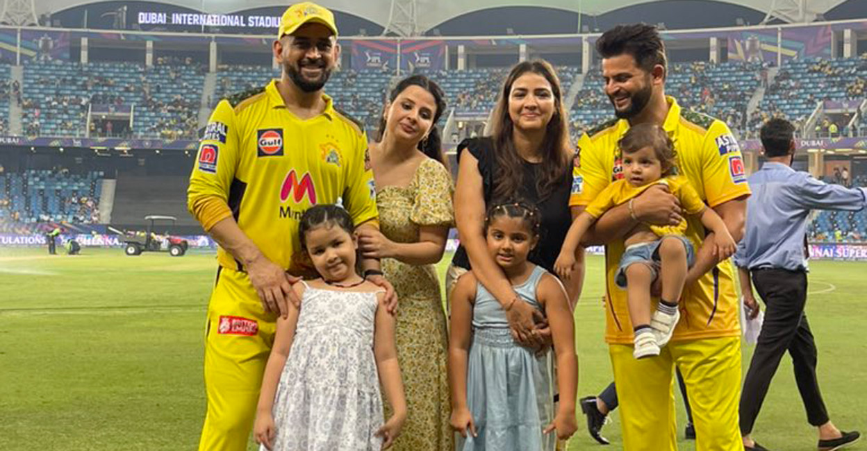 A night to remember for CSK family in Dubai | Photos | Cricket News | Onmanorama