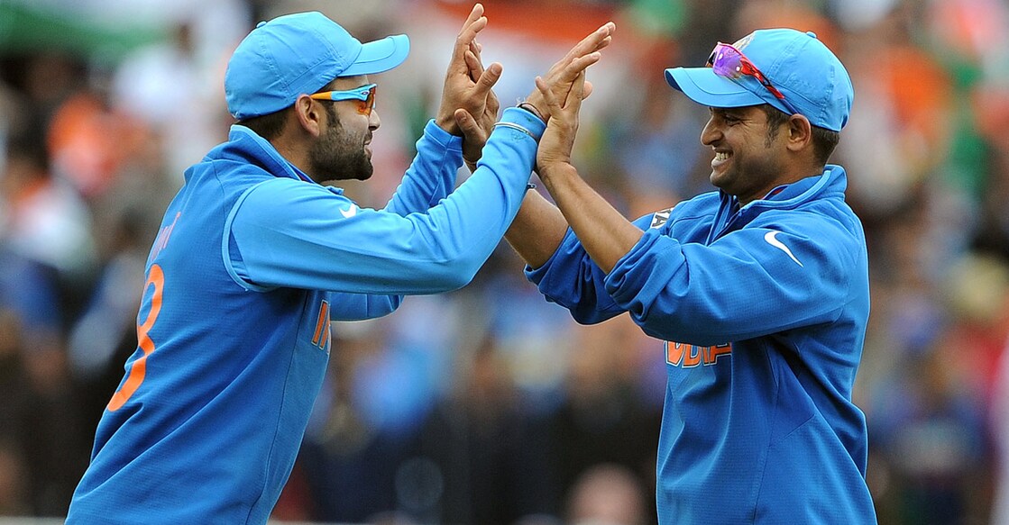 Virat Kohli and Suresh Raina